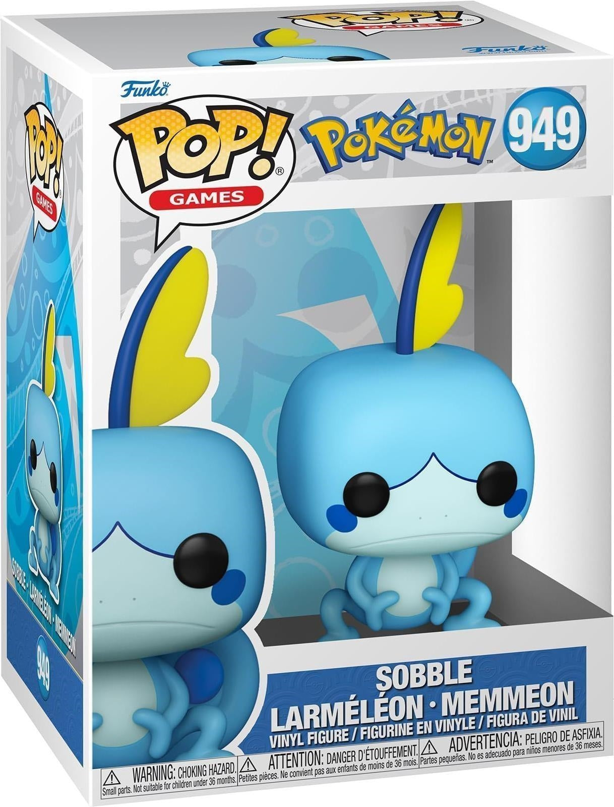 Pokemon Funko POP! Games Vinyl Figure 949 Sobble 9 cm