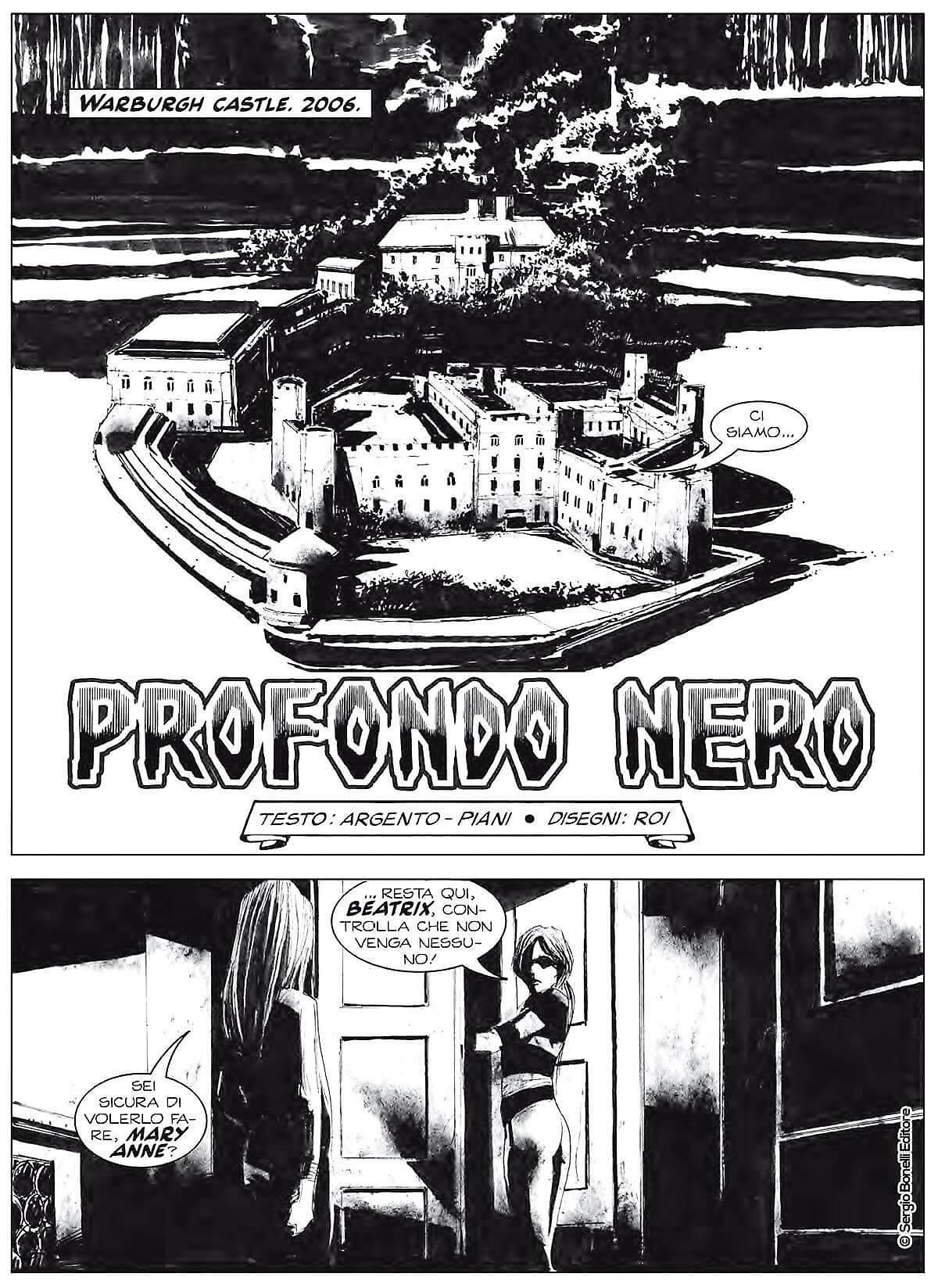 DYLAN DOG - PROFONDO NERO - NUOVA EDIZIONE - VARIANT COVER