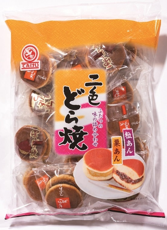DORAYAKI MINI 2 COLOR ( MARMELLATA DI AZUKI E MARMELLATA DI CASTAGNE) 232gr