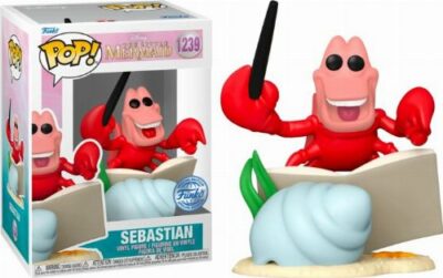 The Little Mermaid Funko POP! Disney Vinyl Figure 1239 Sebastian 9 cm - SPECIAL EDITION