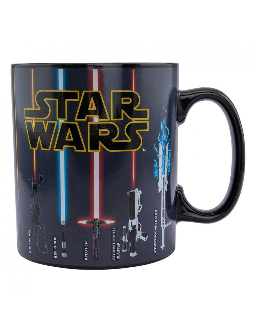 PP6609SW - STAR WARS - WEAPON LARGE HEAT CHANGE MUG