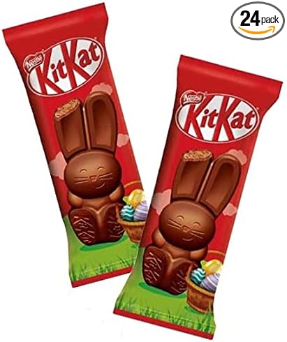 KIT KAT - Coniglietto cremoso al cioccolato al latte con un centro di cialda croccante e cioccolato