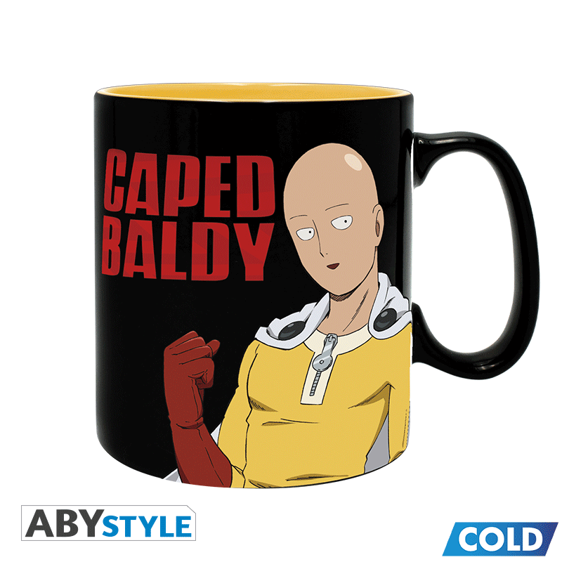 ABYMUGA044 - ONE PUNCH MAN Mug Heat Change Saitama & Garou
