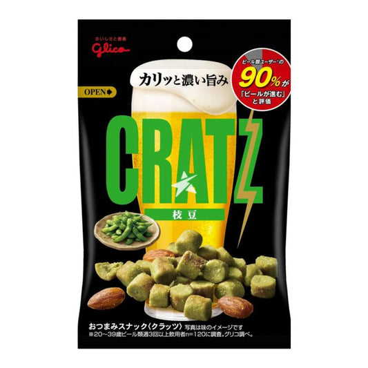 CRATZ Edamame Flavour Snack - MINI SNACK SALATO 42g