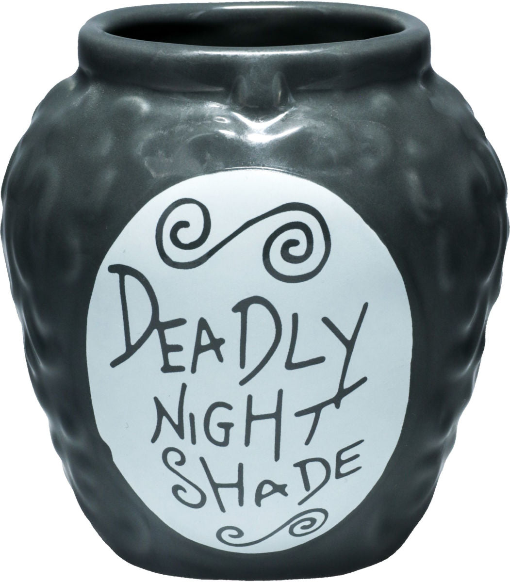 PP13284NBC - NIGHTMARE BEFORE CHRISTMAS - DEADLY NIGHTSHADE PEN AND PLANT POT VASETTO PIANTA