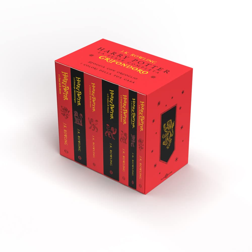 Harry Potter - edizione grifondoro - la serie completa - cofanetto
