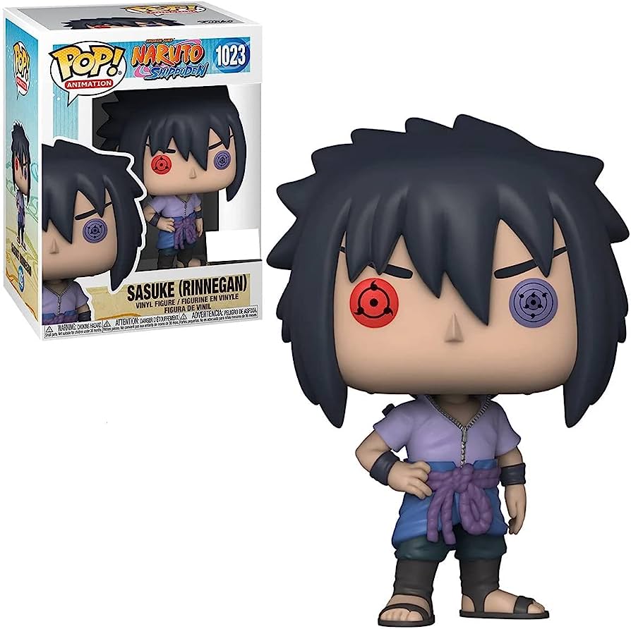 Naruto Shippuden Funko POP! Animation Vinyl Figure 1023 Sasuke (rinnegan) 9 cm