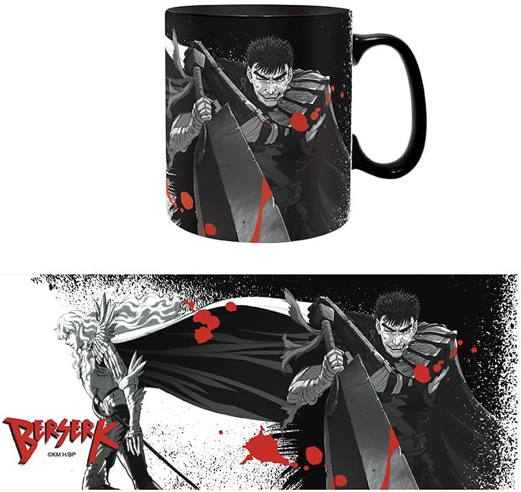 ABYMUG909 - BERSERK - TAZZA 320ML - GUTS & GRIFFITH