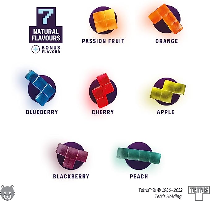 Powerbeärs Tetris Gummies