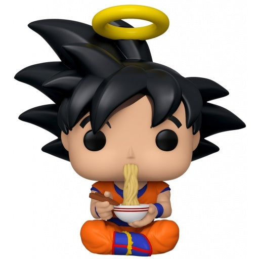 Dragon Ball Z Funko POP! Animation Vinyl Figures 710 Goku (eating noodles) 9cm - SPECIAL EDITION
