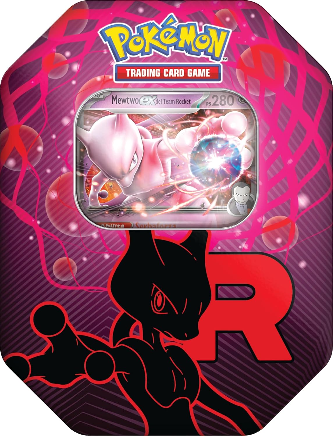 POKEMON : scatola da collezione Team Rocket - Mewtwo - ex del GCC Pokémon