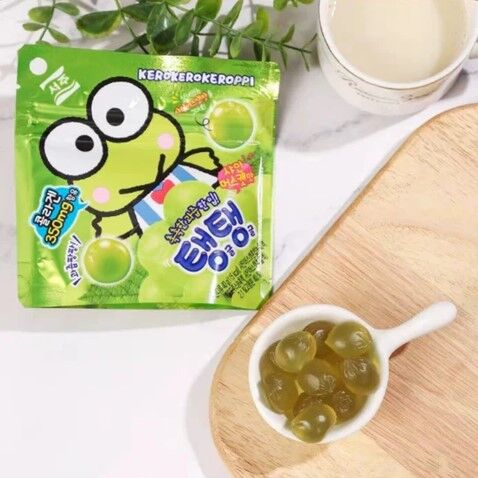 CARAMELLE GOMKOSE ALL'UVA VERDE KEROKEROKEROPPI SANRIO
