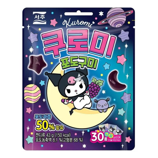 SEOJU Kuromi Grape Gummy – Caramelle all’uva con Kuromi!