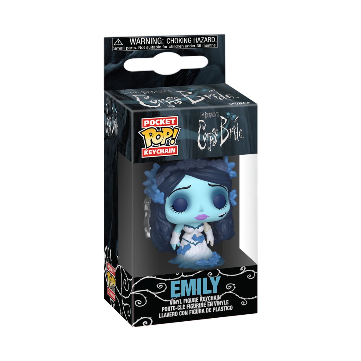 Corps Bride La Sposa Cadavere Pocket FUNKO POP! Vinyl Keychains 4 cm Emily