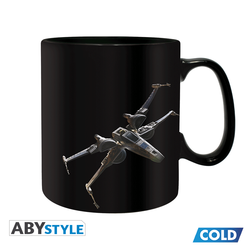 ABYMUGA548 - Tazza STAR WARS Heat Change Cambiacolore 460 ml Battaglia Spaziale