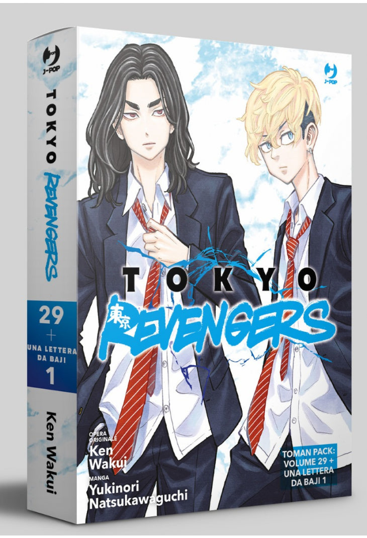 TOKYO REVENGERS PACK VOL. 29 + UNA LETTERA DA BAJI 1