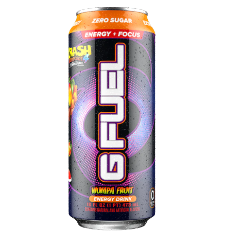 GFUEL Wumpa Fruit Crash Bandicoot, energy drink - LIMITED EDITION
