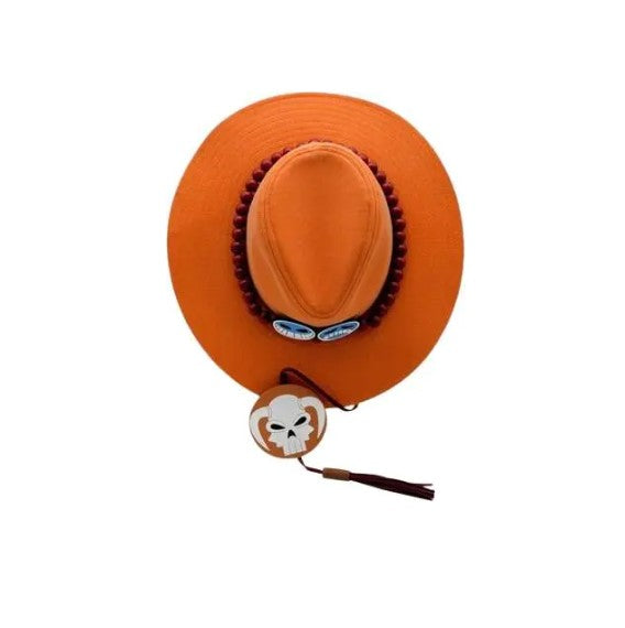 ABYROL057 - ONE PIECE - CAPPELLO REPLICA - PORTGAS D. ACE