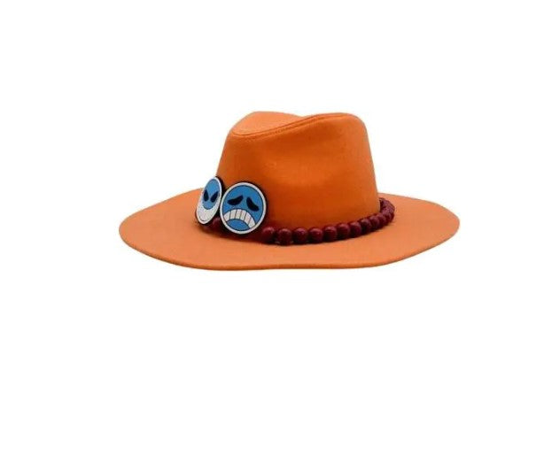 ABYROL057 - ONE PIECE - CAPPELLO REPLICA - PORTGAS D. ACE