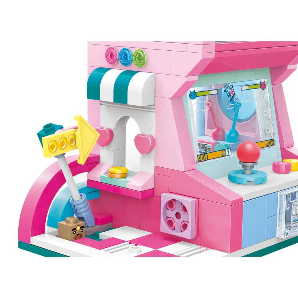 LOVELY STREET - INDOORSY CHUBBY CATS - MATTONCINI - ORANGE CAT GAME ROOM KP28019