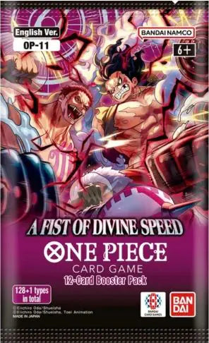 ONE PIECE CARD GAME - OP-11 - A FIST OF DIVINE SPEED - BUSTA SINGOLA