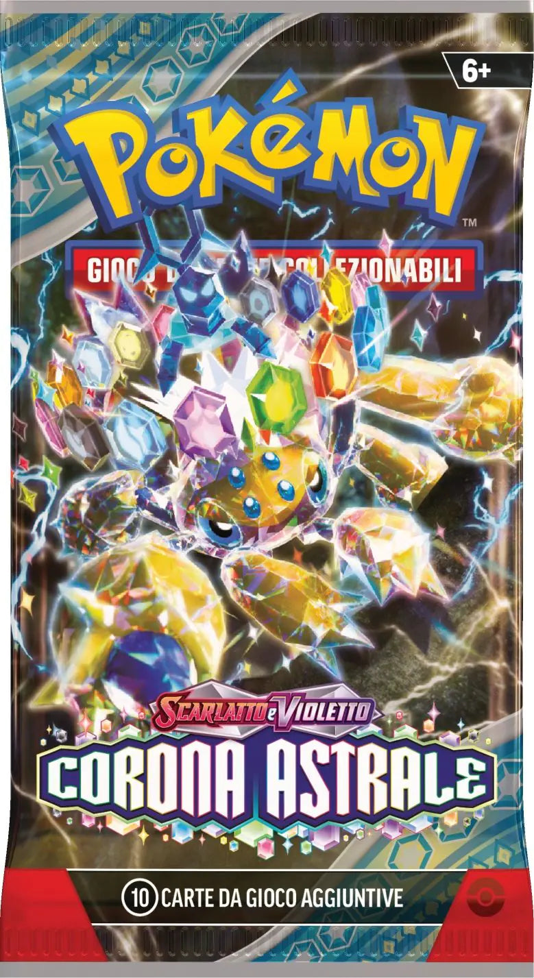POKEMON - BUSTA SINGOLA - SCARLATTO E VIOLETTO CORONA ASTRALE