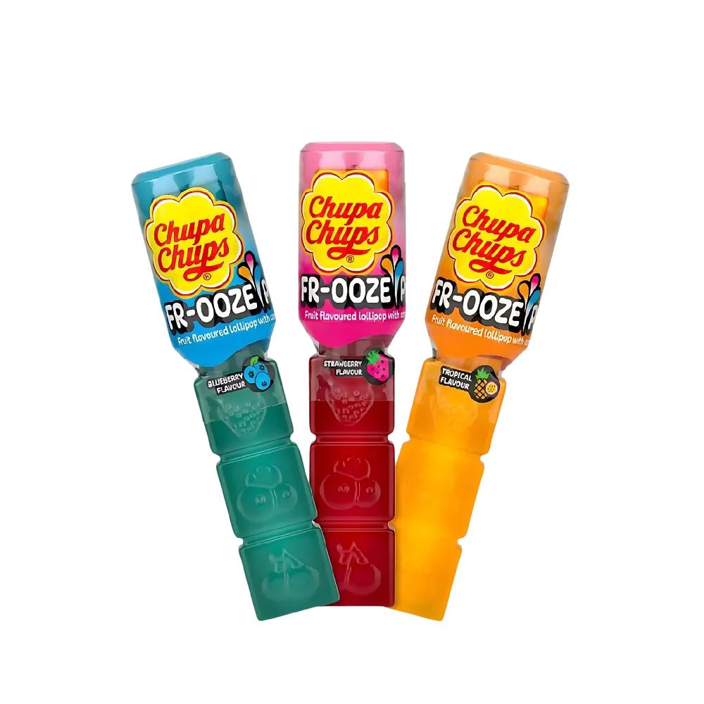 Chupa Chups Frooze Pop, caramella dura e liquida gusti misti da 26g