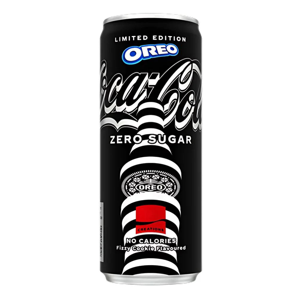 Coca Cola Oreo Limited Edition Zero Sugar - Bevanda al gusto oreo da 250ml