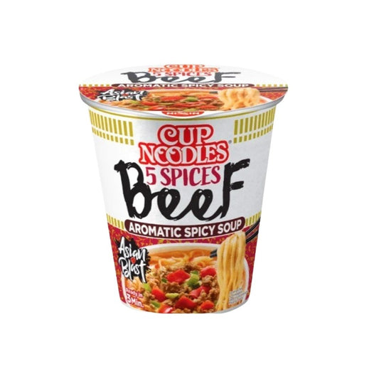 Cup Noodles al Manzo piccante 64g NISSIN ramen