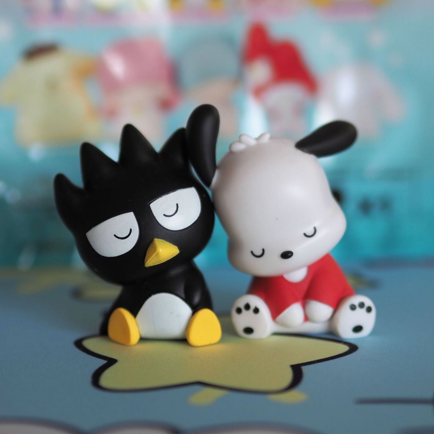 Sanrio Hello Kitty Twinchees Statuine Bustine Mini Figures Lil´Sleepers 5 cm