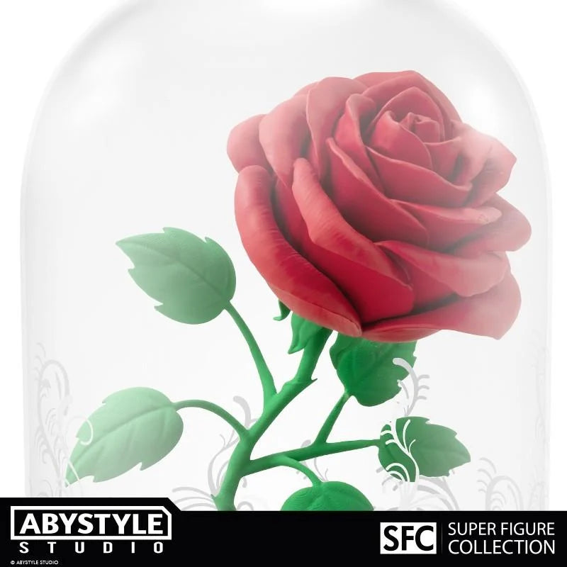 ABYFIG040 - DISNEY: THE BEAUTY AND THE BEAST - SUPER FIGURE COLLECTION - ENCHANTED ROSE - STATUA 12CM