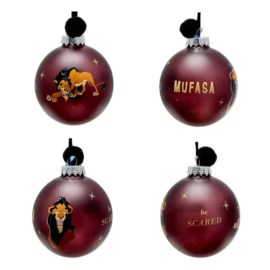 Disney Villains BAUBLES 7 Palline di Natale Cattivi