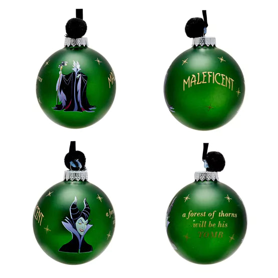 Disney Villains BAUBLES 7 Palline di Natale Cattivi