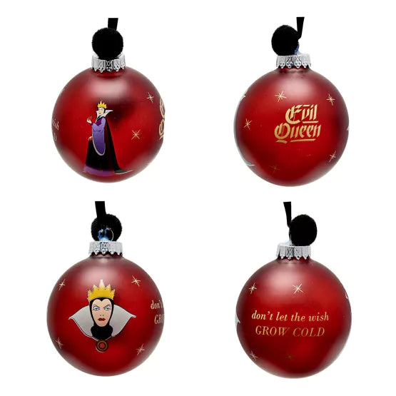 Disney Villains BAUBLES 7 Palline di Natale Cattivi