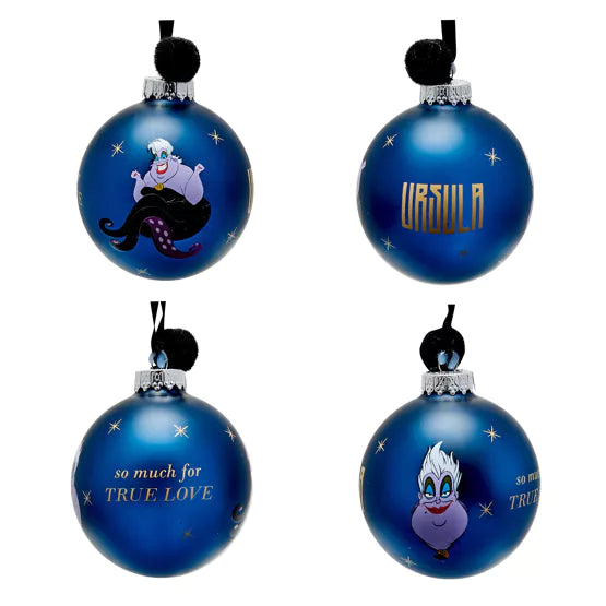 Disney Villains BAUBLES 7 Palline di Natale Cattivi