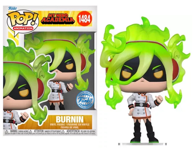 My Hero Academia Funko POP! Animation Vinyl Figure 1484 Burnin - SPECIAL EDITION