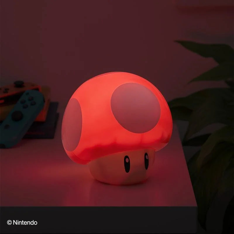 PP5805NN - SUPER MARIO - MUSHROOM LIGHT TRY ME PLINTH - LUCINA FUNGO