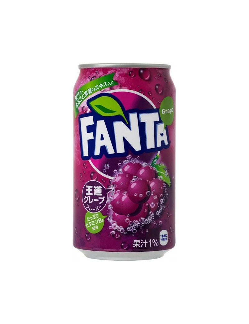 Fanta Grape, bevanda all'uva MADE IN JAPAN da 350ml