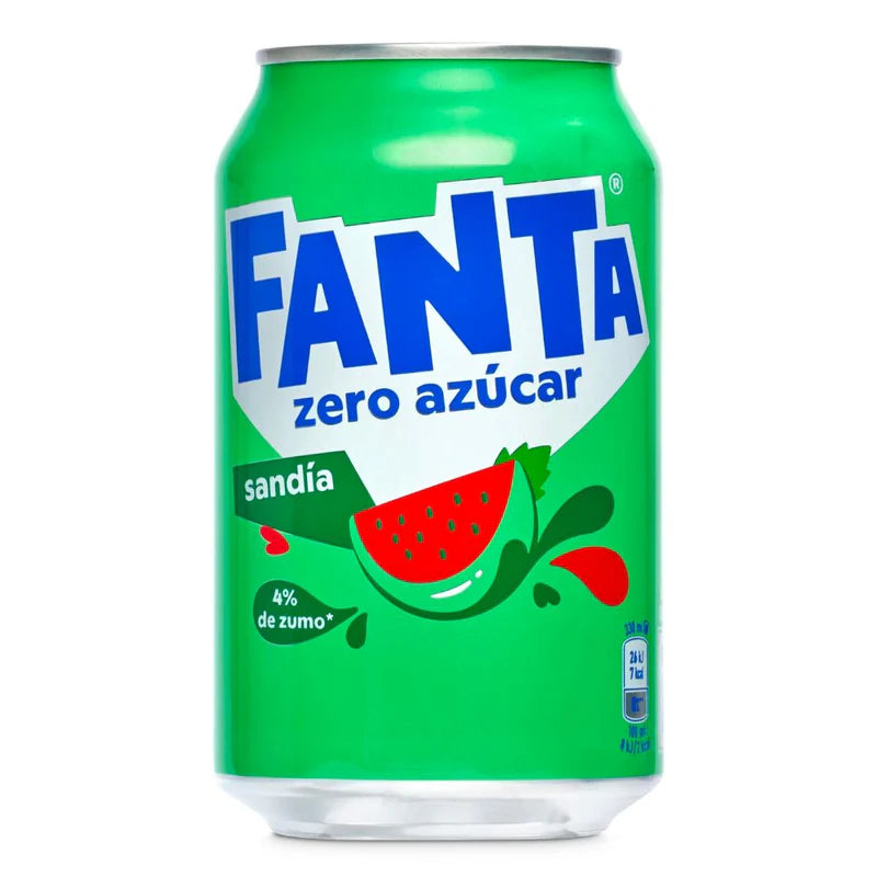Fanta Sandìa, bevanda frizzante al gusto di anguria da 330ml