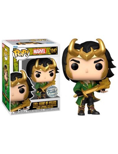 Loki Marvel Funko POP! Vinyl Figure 1247 LOKI: AGENT OF ASGARD 9CM - LIMITED EDITION