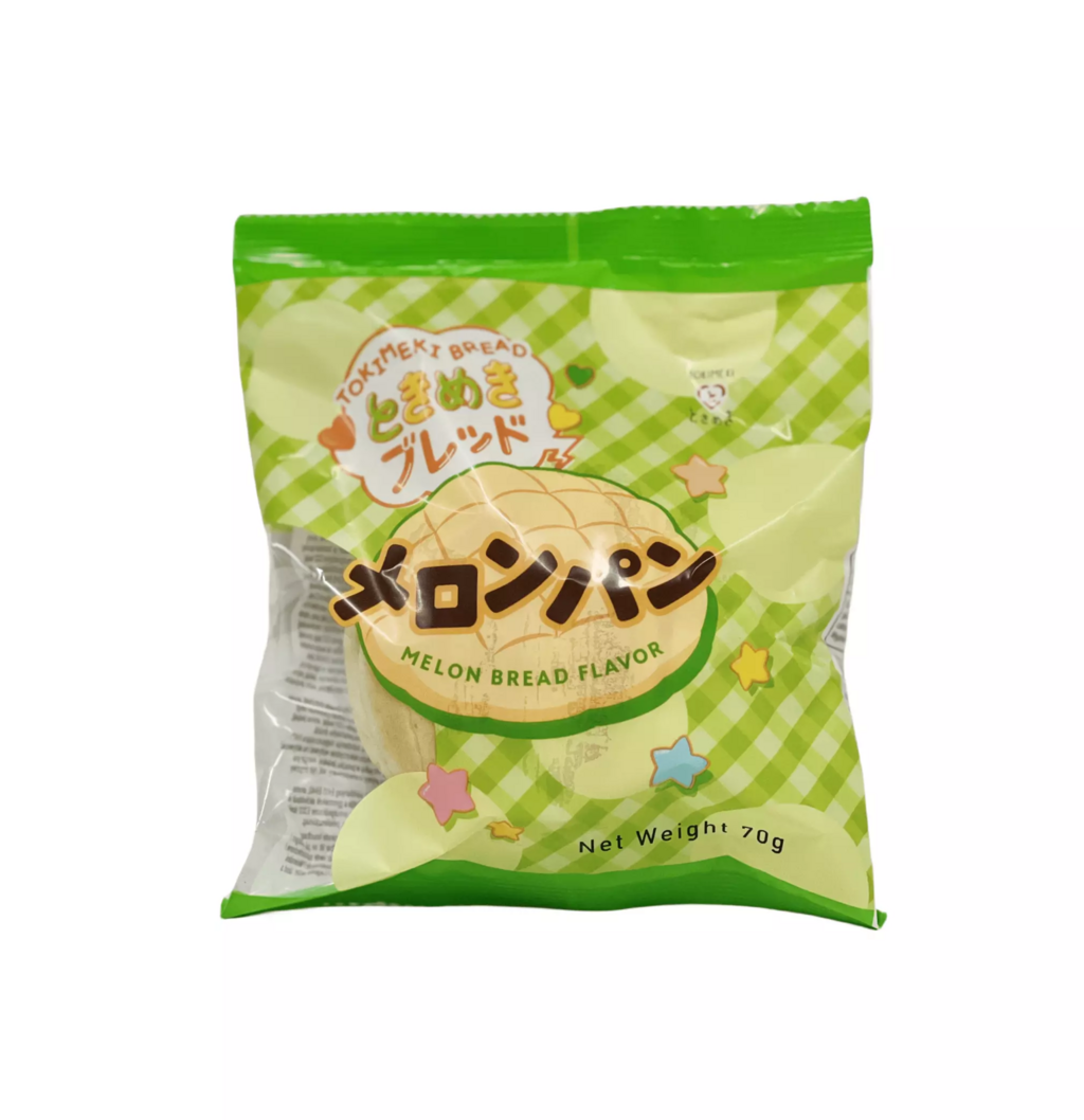 JAPANESE BREAD - PANE GIAPPONESE DOLCE MELON PAN - AROMA MELONE DOLCE