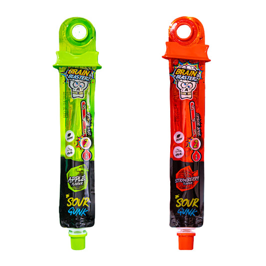 Brain Blasterz Sour Gel Pouch – Caramella gel aspra alla frutta