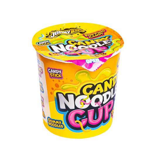 Johny Bee Candy Noodle Cup, caramelle gommose a forma di noodle da 55g