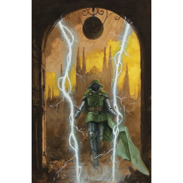 UN MONDO SOTTO DESTINO 5 Panini Doomination Variant Cover di Domenico Cava