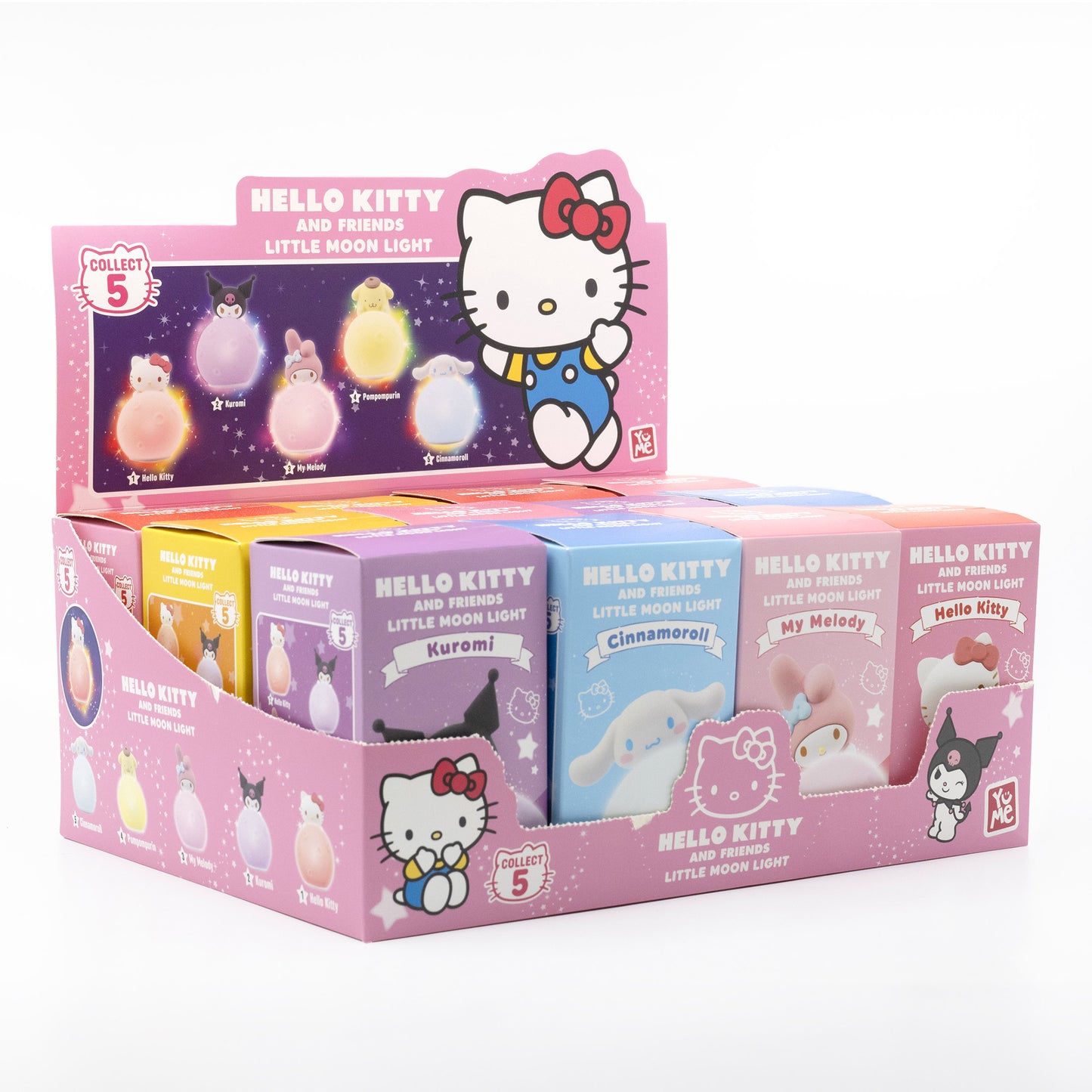11530 - HELLO KITTY AND FRIENDS - LITTLE MOON - LIGHT SERIES MINIFIGURE 8CM Lucina Cinnamoroll