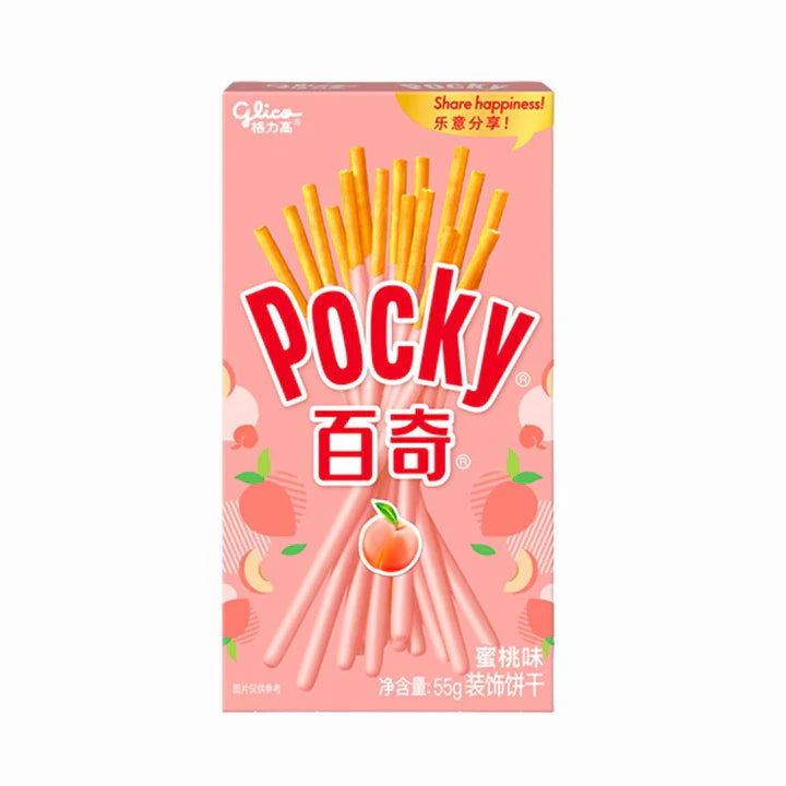 POCKY pesca - Stick di cioccolato e mango 25 gr