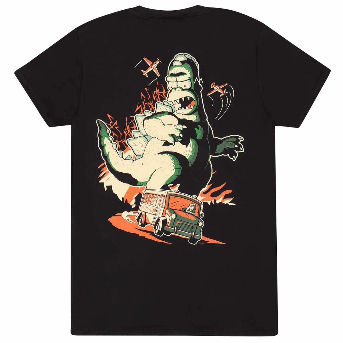 THE SIMPSON - T-SHIRT - HOMERZILLA