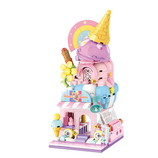 KP28047 - KEEPPLEY - CITY CORNER - UNICORN ICE CREAM SHOP - MATTONCINI