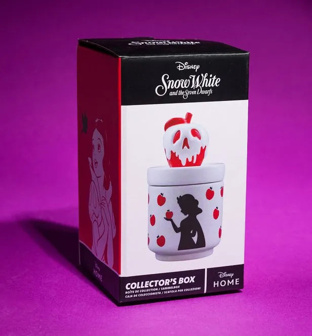 JARSLSDC07 - DISNEY - SNOW WHITE - CERAMIC COOKIE JAR - APPLE