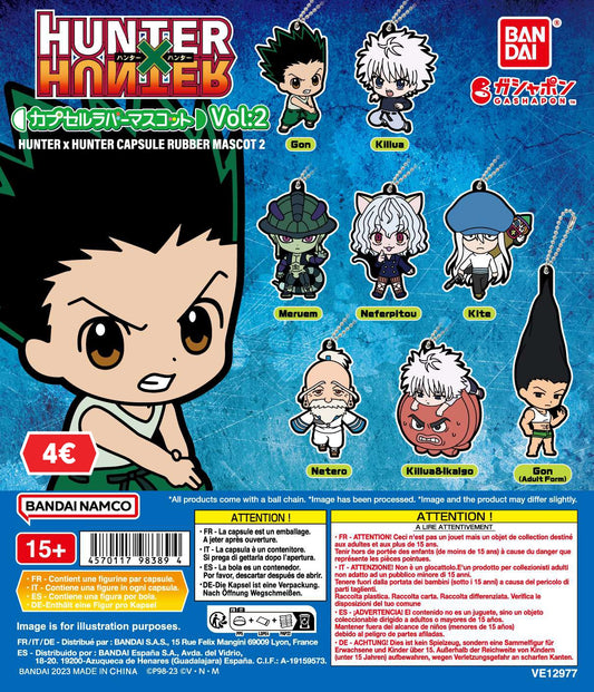 HUNTER X HUNTER - VE12977 GASHAPON CAPSULE RUBBER MASCOT 2 - PALLINA